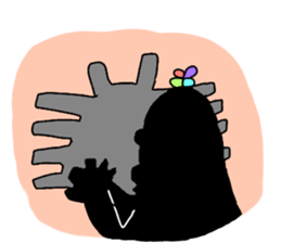 Dreaming Gorilla24 sticker #11664028