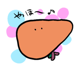 liver sticker #11665184