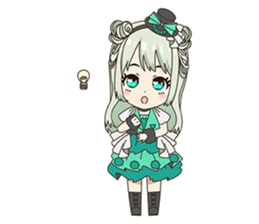 Hello idol sticker 02 sticker #11665723