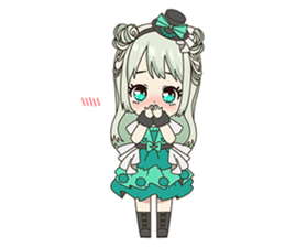 Hello idol sticker 02 sticker #11665729