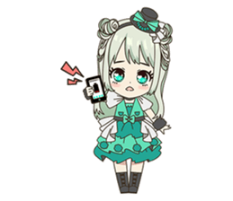 Hello idol sticker 02 sticker #11665733