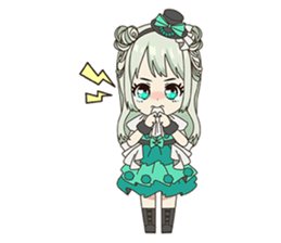 Hello idol sticker 02 sticker #11665736