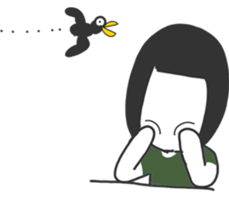 Miss Cool-Short-Hair sticker #11665891