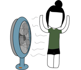 Miss Cool-Short-Hair sticker #11665901