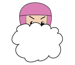 Ninja boy in training sticker #11665971