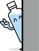 A plastic bottle sticker #11666274