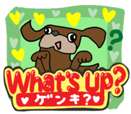 Pretty reaction Pug dog3 sticker #11666702