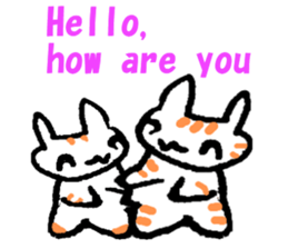 Cat of the graffiti2 sticker #11667146