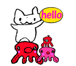 Cat of the graffiti2 sticker #11667154