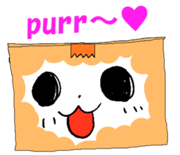 Cat of the graffiti2 sticker #11667156