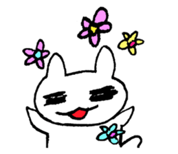 Cat of the graffiti2 sticker #11667162