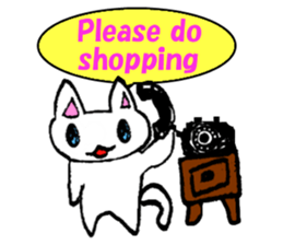 Cat of the graffiti2 sticker #11667167