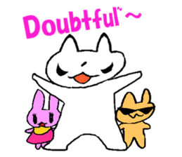 Cat of the graffiti2 sticker #11667170