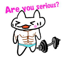 Cat of the graffiti2 sticker #11667171