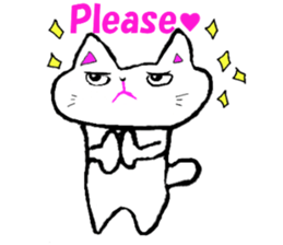 Cat of the graffiti2 sticker #11667172