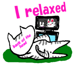 Cat of the graffiti2 sticker #11667173