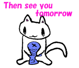 Cat of the graffiti2 sticker #11667176