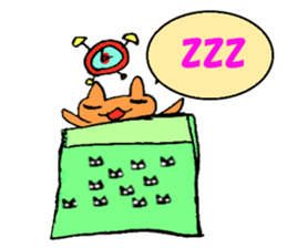 Cat of the graffiti2 sticker #11667178