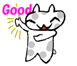 Cat of the graffiti2 sticker #11667182