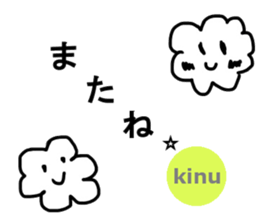 Sticker of Kinu sticker #11667949