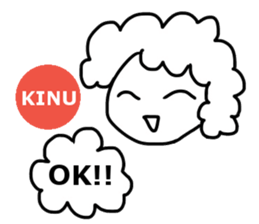 Sticker of Kinu sticker #11667953
