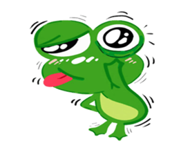 BOONY FROG sticker #11668073