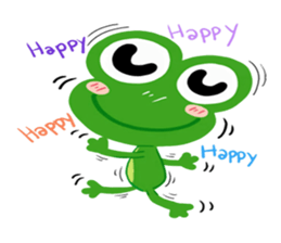 BOONY FROG sticker #11668079