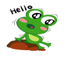 BOONY FROG sticker #11668080