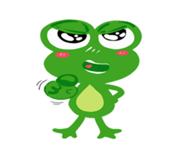 BOONY FROG sticker #11668090