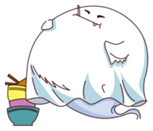 Little Ghost - everyday life sticker #11668122