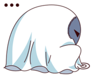 Little Ghost - everyday life sticker #11668130