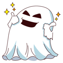 Little Ghost - everyday life sticker #11668134