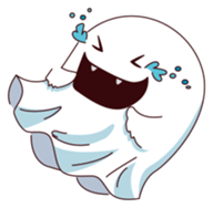 Little Ghost - everyday life sticker #11668135