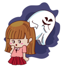 Little Ghost - everyday life sticker #11668136