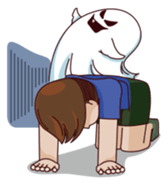 Little Ghost - everyday life sticker #11668138