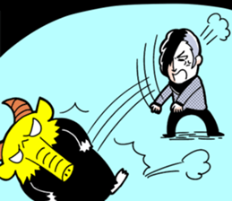 EXTREME KITAKUBU from Caligula sticker #11668160