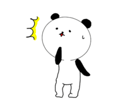Panta of panda sticker #11668545