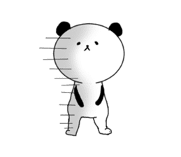 Panta of panda sticker #11668546