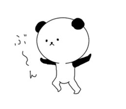 Panta of panda sticker #11668548