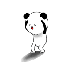 Panta of panda sticker #11668552