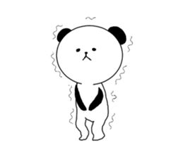 Panta of panda sticker #11668553