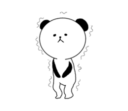 Panta of panda sticker #11668553