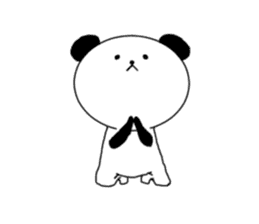 Panta of panda sticker #11668555
