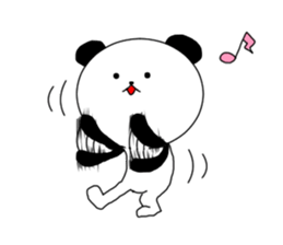 Panta of panda sticker #11668559