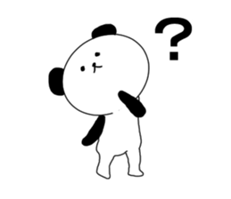 Panta of panda sticker #11668575