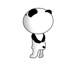 Panta of panda sticker #11668579