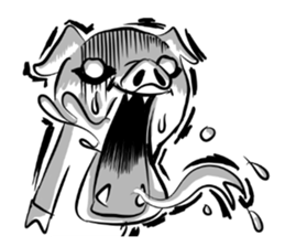Monster pig stickers sticker #11668855