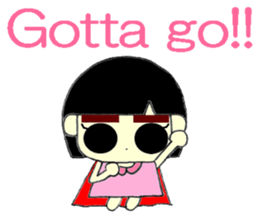 KAWAII LOVELY Thick Eyebrows sticker #11668919