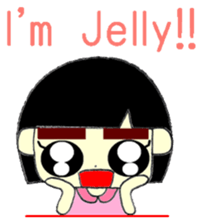 KAWAII LOVELY Thick Eyebrows sticker #11668935