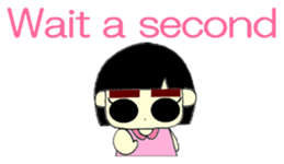 KAWAII LOVELY Thick Eyebrows sticker #11668938